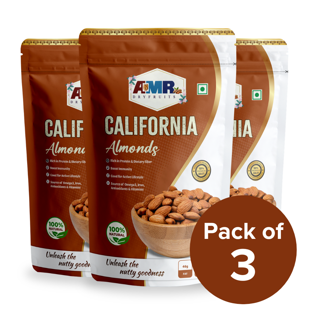 California Almonds 3 x 500gm