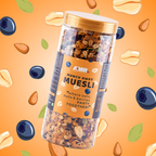 Munch Away Muesli | Honey Roasted Oats, Seeds & Berries | Wholesome Anytime Snack