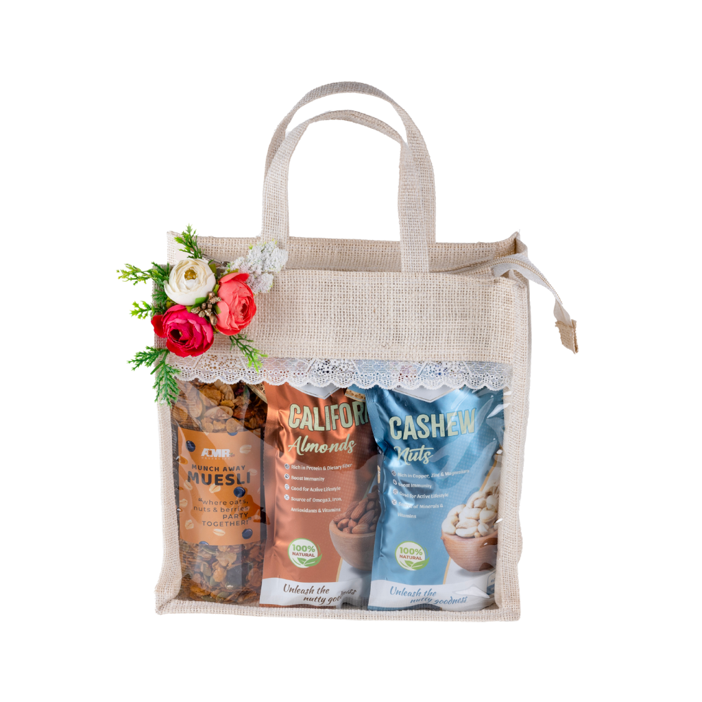 AMR Jute Bag | Dryfruit Gift Bag