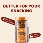 Munch Away Muesli | Honey Roasted Oats, Seeds & Berries | Wholesome Anytime Snack