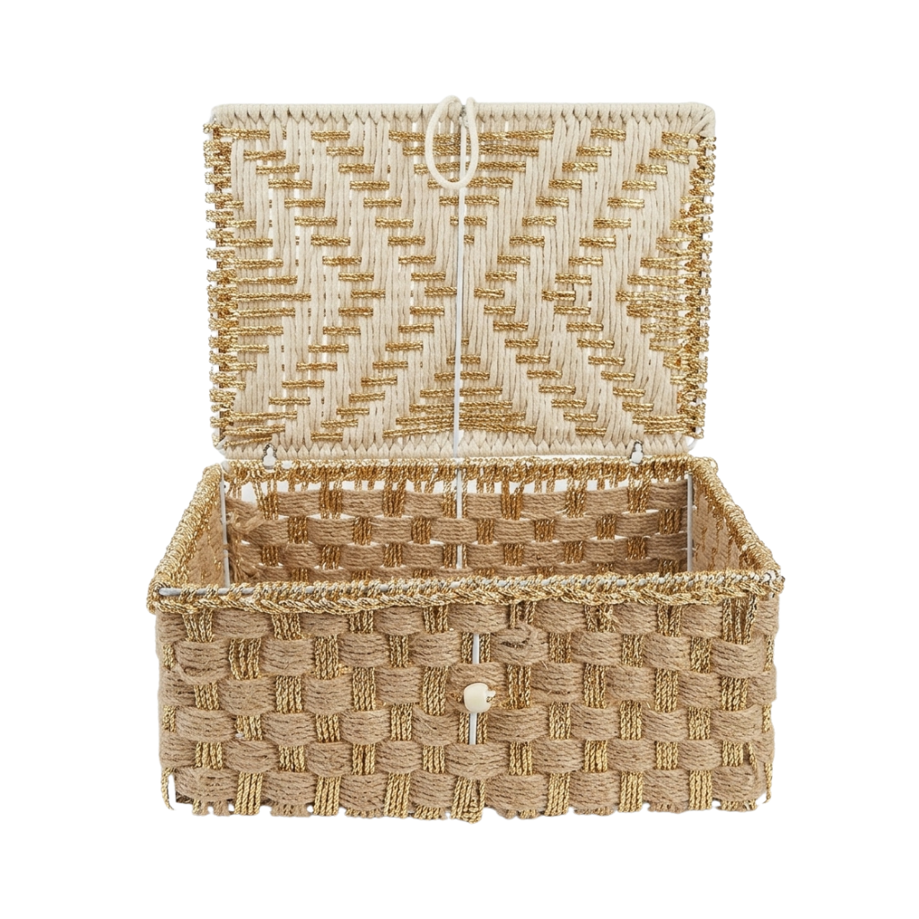 Minimal Jute Gift Box for Thoughtful Gifting | Packaging Included | Personalised Note Available