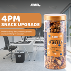 Munch Away Muesli | Honey Roasted Oats, Seeds & Berries | Wholesome Anytime Snack