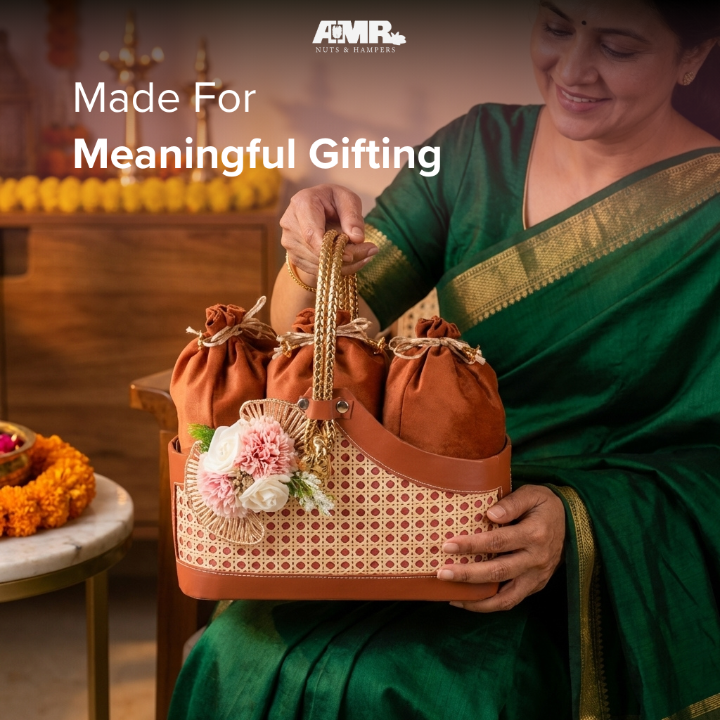 3 Potli Premium Gifting Basket
