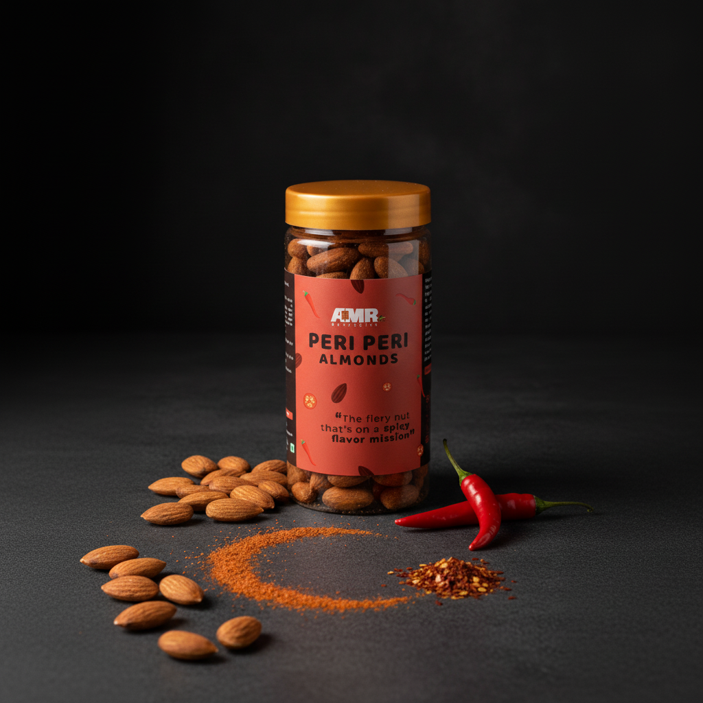 Peri Peri Almonds (200gm)