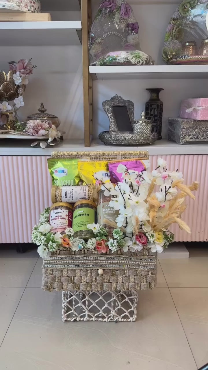 Minimal Jute Gift Box for Thoughtful Gifting | Packaging Included | Personalised Note Available